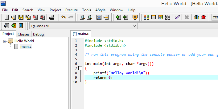 WxSmith tutorial: Hello world - Code::Blocks