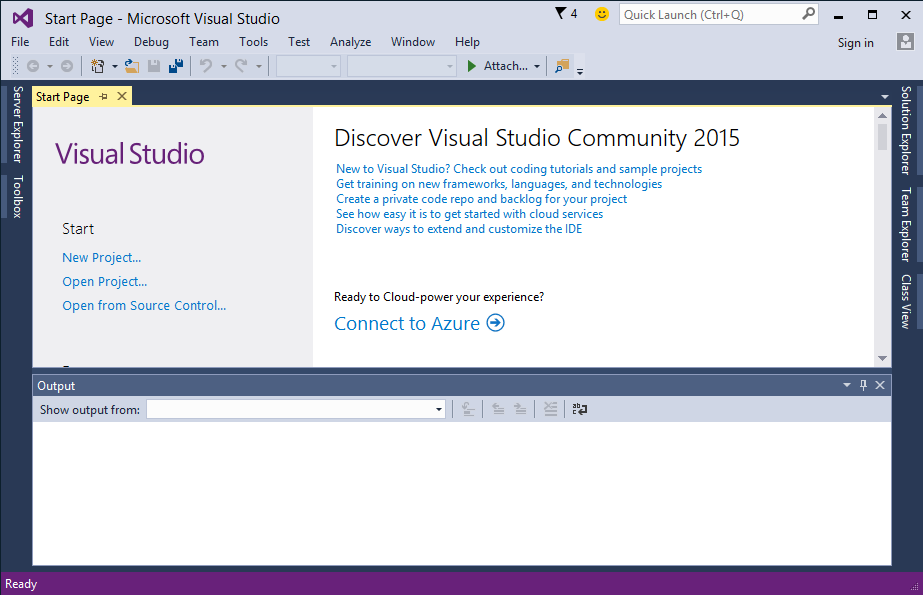 Visual Studio Community 2015
